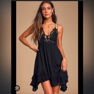 Free People Adela Dress - Black
